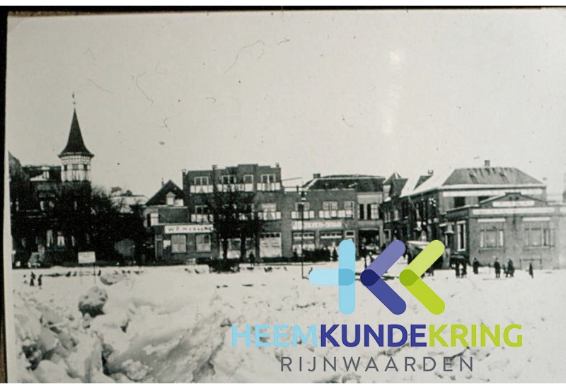 De Rijn dichtgevroren 1926 F00001586